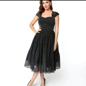 Unique Vintage Garden State Dress XL